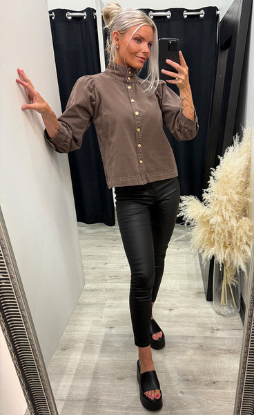 Figga blouse - cappuccino