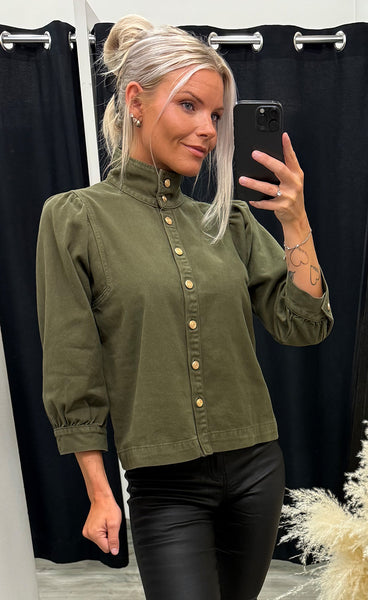 Figga blouse - army