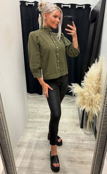 Figga blouse - army