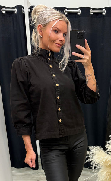 Figga blouse - coffee