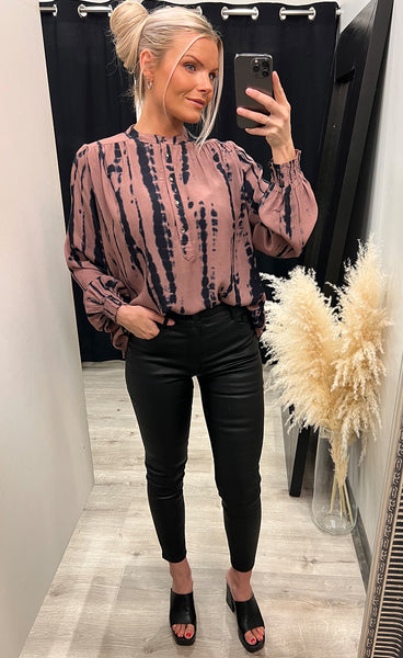 Sonna blouse - burnt rose