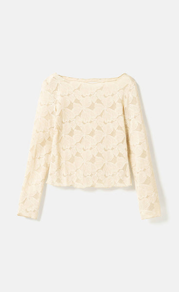 NOELLA N-Mackinley top - antique white