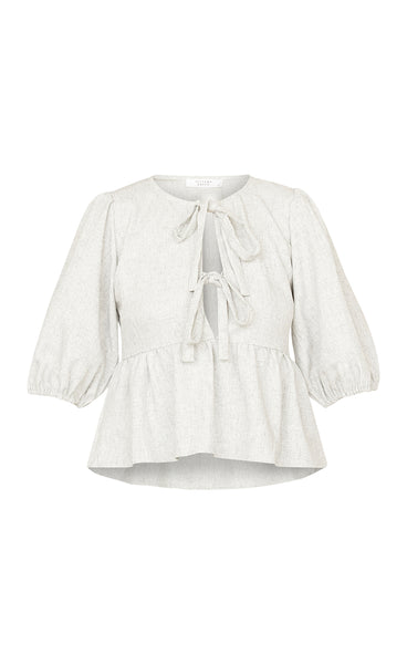 Nell blouse - grey melange