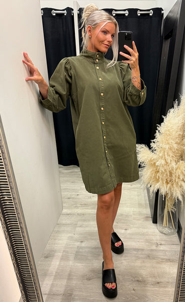 Figga dress - army