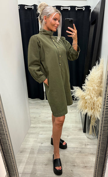 Figga dress - army
