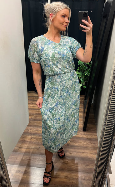 Mesh dress - birch mix