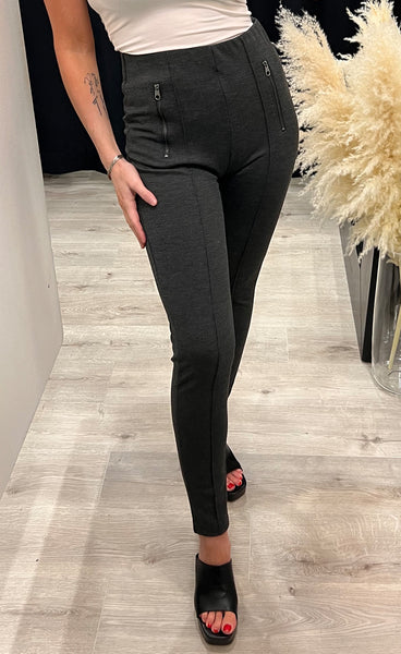 Ly pants - grey melange