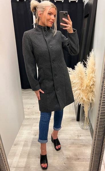 Penelope jacket - charcoal melange