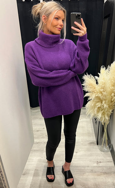 Chloe pullover - violet