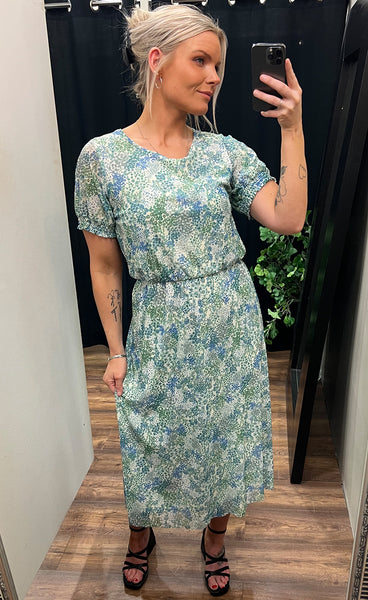 Mesh dress - birch mix