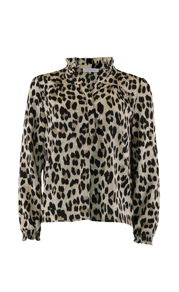 Asta blouse - brown leo