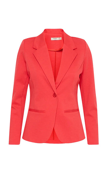 FRANSA stretch blazer - coral