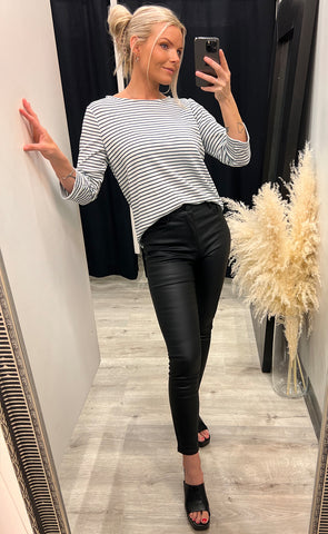 Joan tee 1 - azure mix