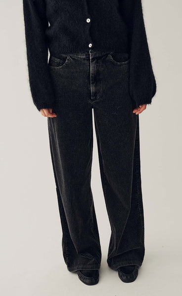 NOELLA N-Maysa MW pants - black wash