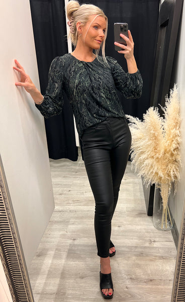 Savoy blouse 1 - jungle mix