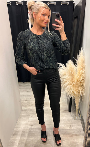 Savoy blouse 1 - jungle mix