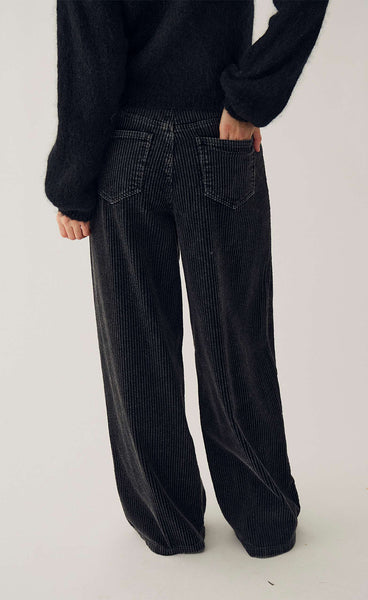 NOELLA N-Maysa MW pants - black wash