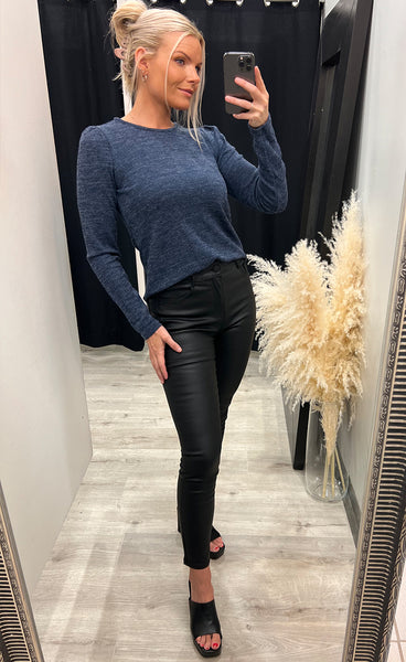 Anabel tee 1 - navy melange