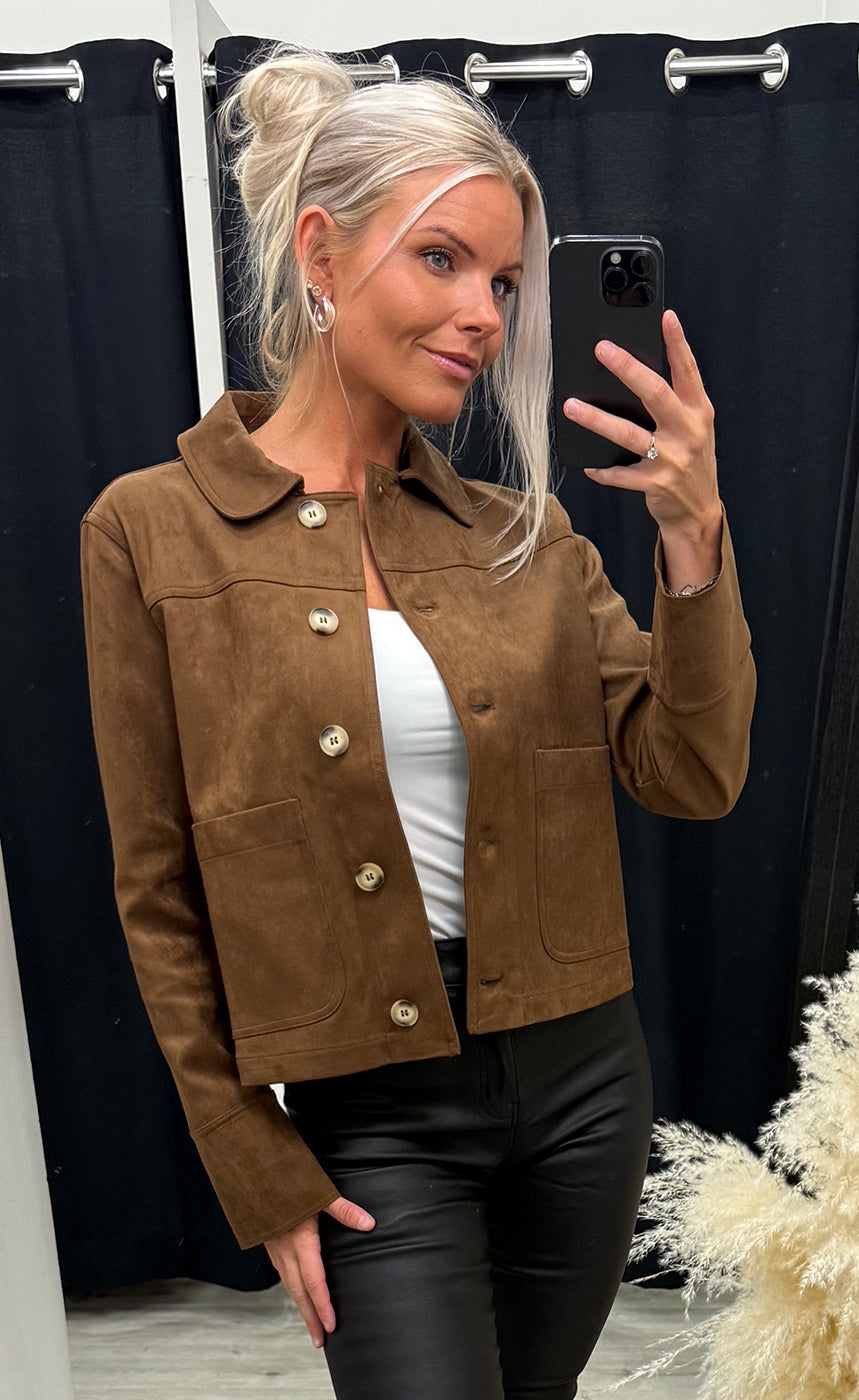 Paige jacket - brown