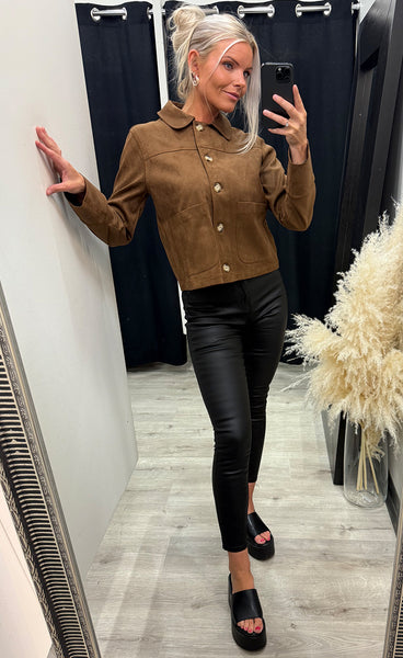 Paige jacket - brown