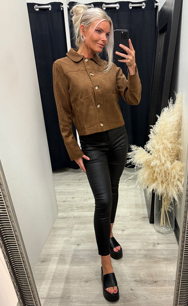 Paige jacket - brown