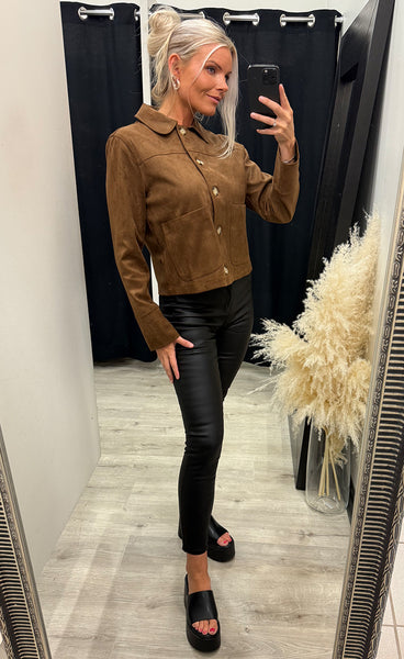 Paige jacket - brown