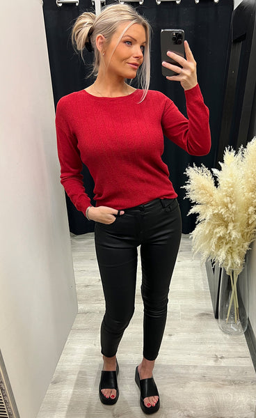 Chimma pullover - chili pepper