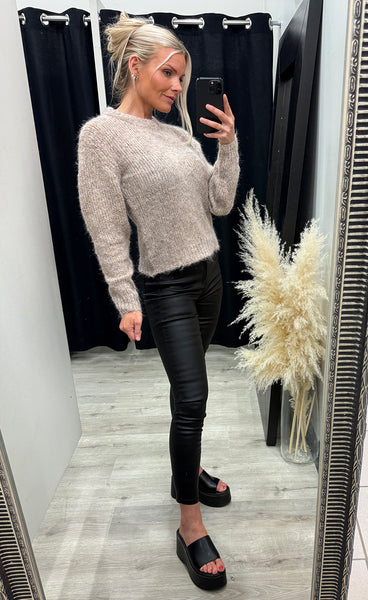 SP Lessie pullover - beige glitter