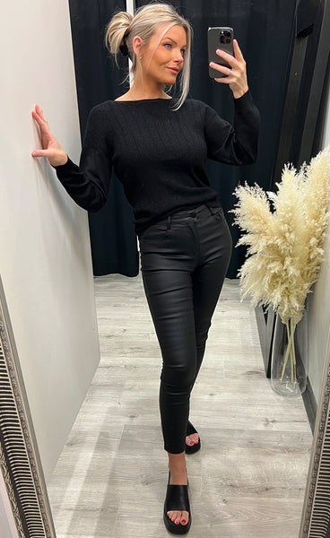 Chimma pullover - black