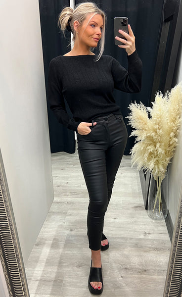 Chimma pullover - black