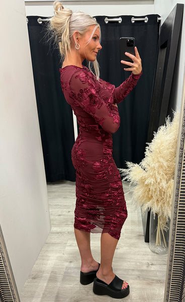 Lavinia dress - winetasting