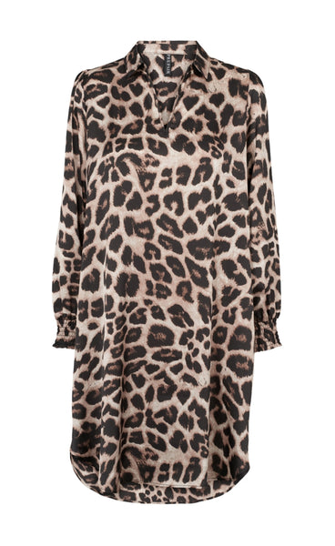 Luna dress - leopard