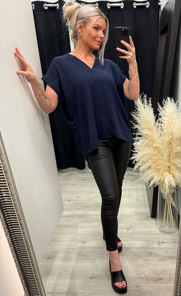 Erica tee - navy