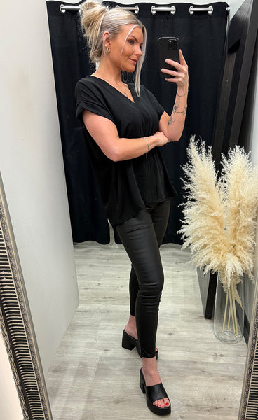 Erica tee - black