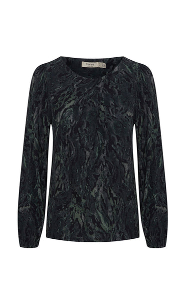 Savoy blouse 1 - jungle mix