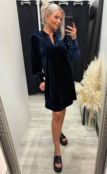 Barbara dress - dark navy