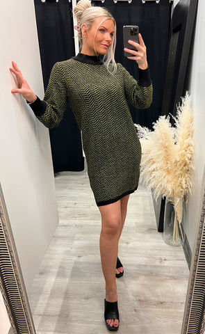 Kamara dress 3 - black/green