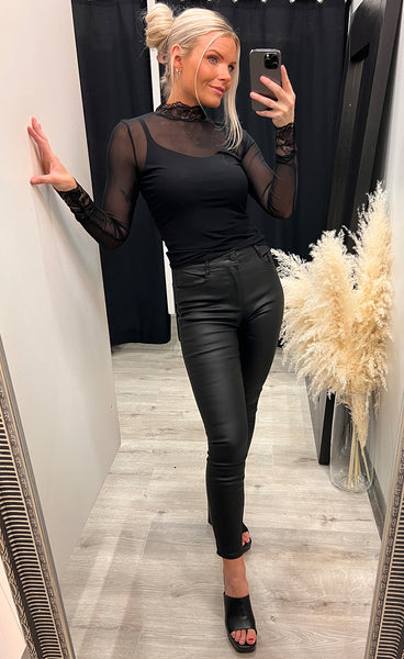 Anisha mesh - black