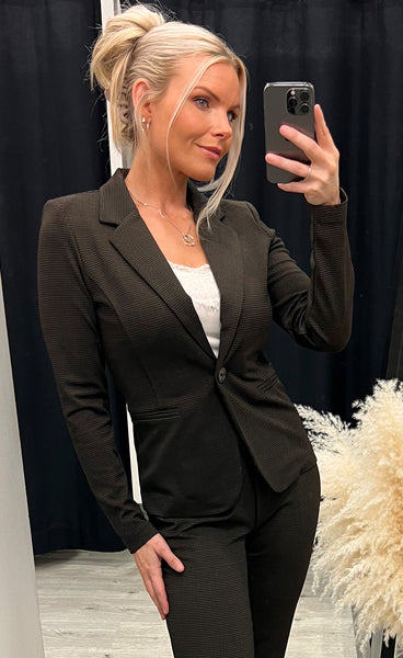 Manse blazer 6 - brown herringbone