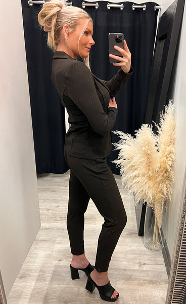 Manse blazer 6 - brown herringbone