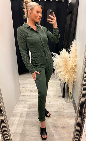 Melly samfestingur - olive