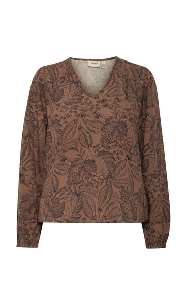 Kiki blouse 3 - brown mix