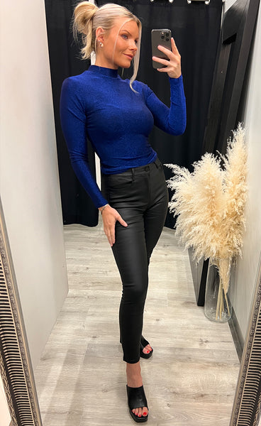 Glitter top 8225 - blue