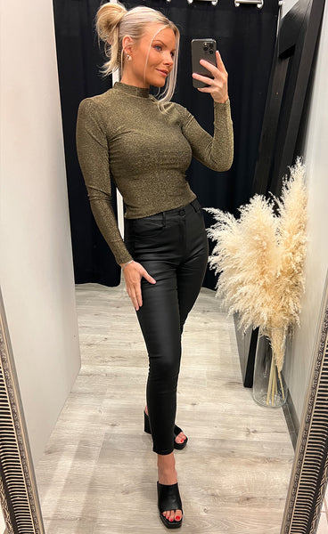 Glitter top 8225 - gold