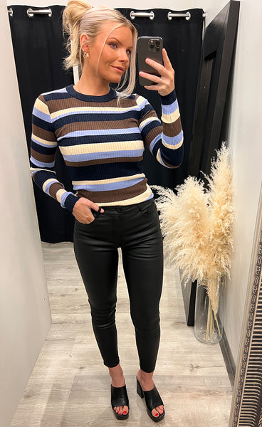 Minnie pullover - lurex stripe