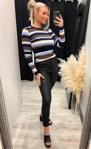 Minnie pullover - lurex stripe