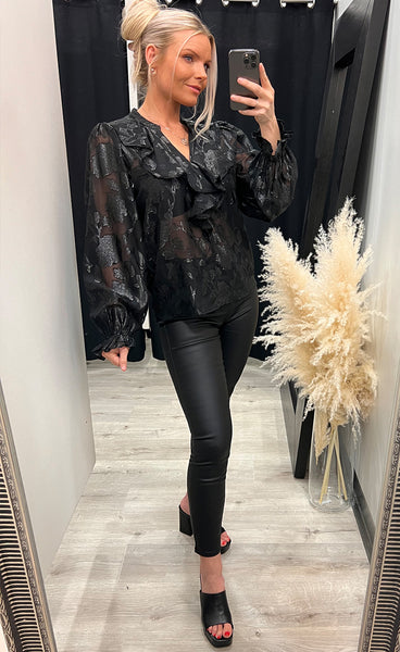 Sindy blouse - black