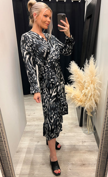 Ruby dress - black leo