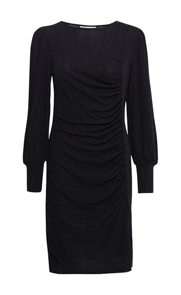 Hazel dress - black glitter