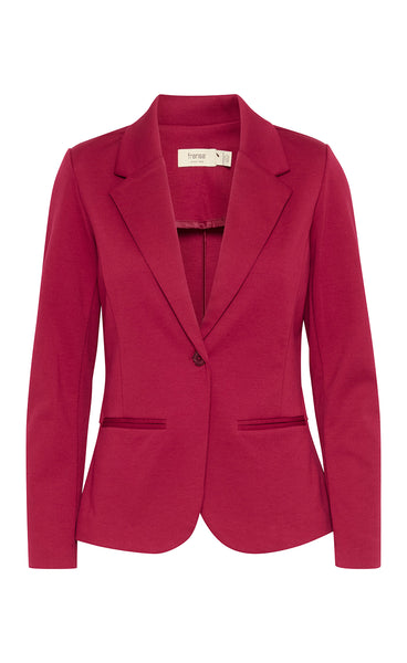 FRANSA stretch blazer - beet red